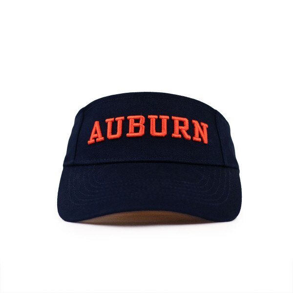navy Auburn visor